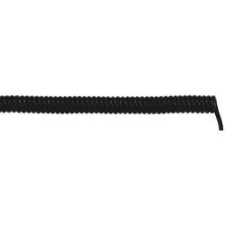 LAPP 73220203 spirálový kabel UNITRONIC® SPIRAL 400 mm / 1600 mm 2 x 0.14 mm² černá 5 ks