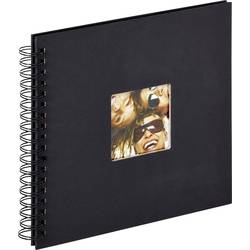walther+ design SA-108-B album se spirálovou vazbou (š x v) 26 cm x 25 cm černá 40 Seiten