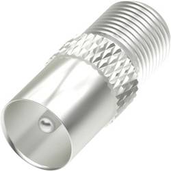 1 ks 00205223 Hama SAT adaptér, F spojka - koaxiální zástrčka 1 ks