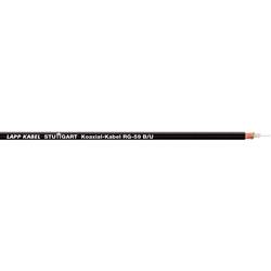 LAPP 2170012/500 koaxiální kabel vnější Ø: 6.15 mm RG59 B/U 75 Ω černá 500 m