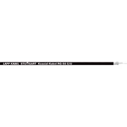 LAPP RG58 C/U, 2170000/500 koaxiální kabel, vnější Ø: 4.95 mm, 50 Ω, černá, 500 m