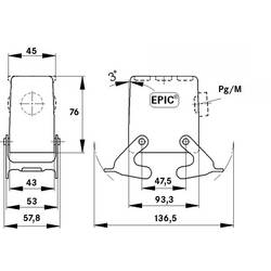 LAPP 79107400 pouzdro M32 EPIC® H-B 16 5 ks