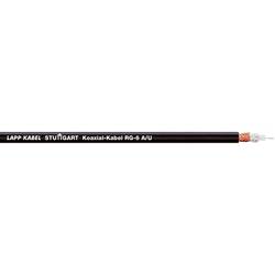 LAPP 2170016/500 koaxiální kabel vnější Ø: 10.30 mm RG6 A/U 75 Ω černá 500 m