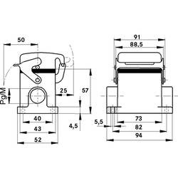 LAPP 79065600 pouzdro M25 EPIC® H-B 10 10 ks