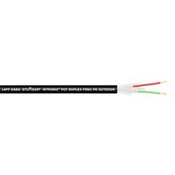 LAPP 28620702/100 skleněné vlákno Hitronic PCF 200/230 µ Duplex černá 100 m