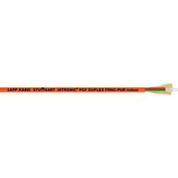 LAPP 28020702/100 skleněné vlákno Hitronic PCF 200/230 µ Duplex oranžová 100 m