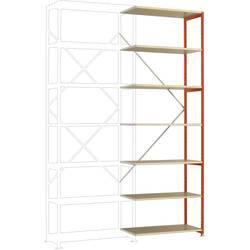 Manuflex RP1714.2001 přístavný modul regálu oddělení , (š x v x h) 1000 x 3000 x 700 mm, dřevěná podlaha
