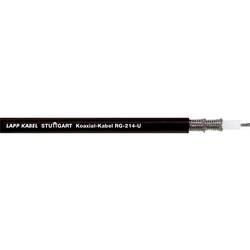 LAPP RG214 /U, 2170006/500 koaxiální kabel, vnější Ø: 10.80 mm, černá, 500 m