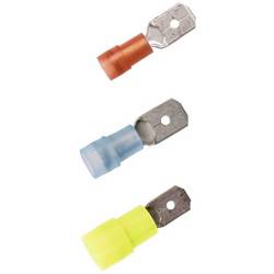 LAPP 61794968 faston zásuvka Šířka zástrčky: 4.8 mm Tloušťka konektoru: 0.5 mm 180 ° plná izolace modrá 100 ks