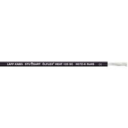 LAPP 1235001 lanko/ licna, ÖLFLEX® HEAT 125 SC, 1 x 1.50 mm², černá, 100 m