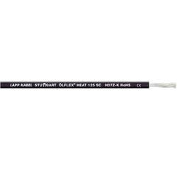LAPP 1238001/100 lanko/ licna, ÖLFLEX® HEAT 125 SC, 1 x 6 mm², černá, 100 m