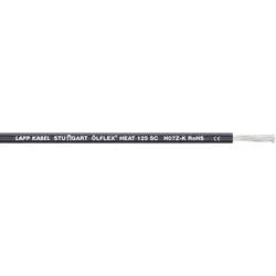 LAPP 1232001 lanko/ licna, ÖLFLEX® HEAT 125 SC, 1 x 0.50 mm², černá, 100 m