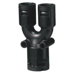 LAPP 61801110 SILVYN® KLICK-Y 2X9/1X11 GY rozdělovač ve tvaru Y šedá 11 mm, 9 mm, 9 mm rovná 10 ks