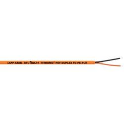 LAPP 28320002/100 optický kabel POF Hitronic POF 980/1000 µ Duplex oranžová 100 m
