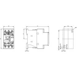 Siemens 3RT2026-1AM20-1AA0 stykač 11 kW s pomocným kontaktem Vhodné pro značku (relé): Siemens Single 1 ks