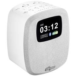 Sangean DCR-83 A500460 stolní rádio, DAB+, FM, AUX, Bluetooth, USB, s USB nabíječkou, funkce alarmu, bílá
