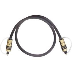 Oehlbach 6081 Toslink digitální audio kabel [1x Toslink zástrčka (ODT) - 1x Toslink zástrčka (ODT)] 1.00 m šedá pozlacené kontakty