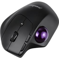Perixx PERIMICE-720 drátová myš, bezdrátový, Bluetooth®, 600 dpi, 1600 dpi, černá