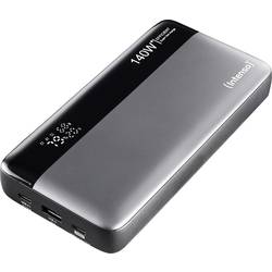 Intenso HE25000 powerbanka Li-Pol, 25000 mAh, Quick Charge, Dodávka energie, USB-A, USB-C®, černá
