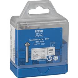 PFERD SET KES HSSE DIN 335 C90° 3 25202155 sada záhlubníků HSS 1 ks