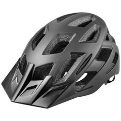 Cyklistická helma tmavě šedá (matná) Konfekční velikost=L Obvod hlavy=58-61 cm
