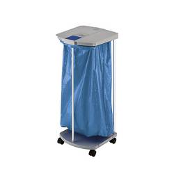 Hailo 9122100 koš na tříděný odpad 120 l hliník (š x v x h) 430 x 1030 x 450 mm šedá mobilní 1 ks