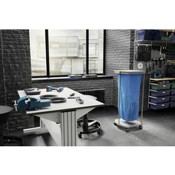 Hailo 0912-210 koš na tříděný odpad 120 l hliník (š x v x h) 430 x 1000 x 450 mm šedá mobilní 1 ks