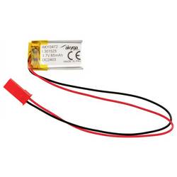 Akyga LP301525 Akupack x Speciální akumulátor Li-Pol 3.7 V 85 mAh