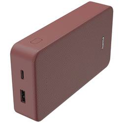 Hama powerbanka Li-Pol, 20000 mAh, Rychlé nabíjení, červená
