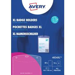 Avery-Zweckform 4834XL zásuvný štítek se jménem (š x v) 148 mm x 105 mm 50 ks