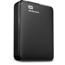 WD Elements, Elements, 4 TB, externí HDD 6,35 cm (2,5), USB 3.2 (Gen 1x1) , černá, WDBU6Y0040BBK-WESN