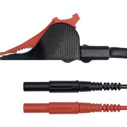 Schützinger KML 7460 / SAK / 1 / 150 měřicí kabel [zástrčka 4 mm - Kelvinova svorka] černá/červená;1 ks