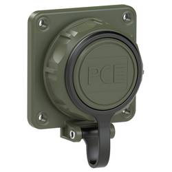 PC Electric 20351-8u zásuvka PA6 , ABS, PC 250 V bronzovozelená (matná) IP66, IP68