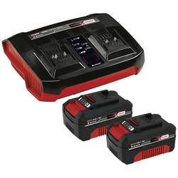 Einhell 4512112 Power X-Change PXC-Starter-Kit 2x 4,0Ah & Twincharger Kit akumulátor do nářadí a nabíječka 18 V 4 Ah Li-Ion