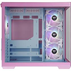 Thermaltake View 380 TG ARGB Bubble Pink midi tower herní pouzdro růžová, modrá