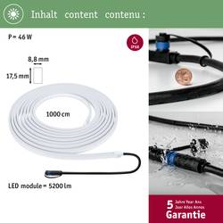 Paulmann Stripe Smooth 94681 Osvětlovací systém Plug&Shine LED pásky LED 46 W teplá bílá černá