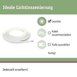 Paulmann Stripe Smooth 94681 Osvětlovací systém Plug&Shine LED pásky LED 46 W teplá bílá černá