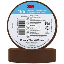 3M Temflex™ 165 165BR6E izolační páska Temflex™ 165 hnědá (d x š) 25 m x 19 mm 1 ks