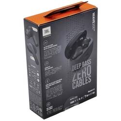 JBL Wave 200 TWS Headset do uší (In Ear) Bluetooth® stereo černá mobil