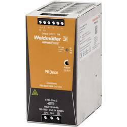 Weidmüller PRO ECO 240W 24V 10A síťový zdroj na DIN lištu, 24 V/DC, 10 A, 240 W, výstupy 1 x