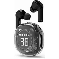 Gembird TWST-01-BK špuntová sluchátka Bluetooth®, TWST-01-BK, stereo, černá