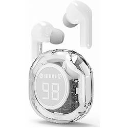 Gembird TWST-01-W špuntová sluchátka Bluetooth®, TWST-01-W, stereo, bílá