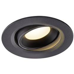 SLV 1005577 NUMINOS MOVE XS LED vestavné svítidlo, LED, pevně vestavěné LED, 7.00 W, černá