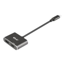 club3D CSV-1552 USB-C® (USB 3.1) Multiport hub černá