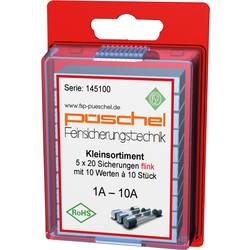 Püschel Feinsicherungen SORTI01FB SORTI01FB trubičková pojistka (Ø x d) 5 mm x 20 mm F rychlá Množství 100 ks