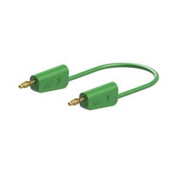 Stäubli LK-4A-S10 měřicí kabel 25 cm zelená 1 ks