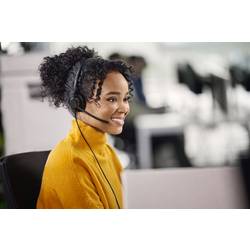 Jabra Engage 50 II Headset otevřená (On Ear) kabelová stereo černá Potlačení hluku, Redukce šumu mikrofonu headset, regulace hlasitosti, Vypnutí zvuku