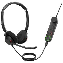 Jabra Engage 50 II Headset otevřená (On Ear) kabelová stereo černá telefon