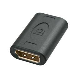 LINDY 41020 DisplayPort adaptér [1x zásuvka DisplayPort - 1x zásuvka DisplayPort] černá