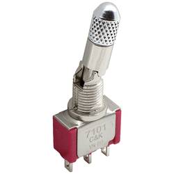C & K Switches 7101MCWCQE páčkový spínač 120 V/AC, 28 V/DC 5 A 1x zap/zap IP67 1 ks Bulk
